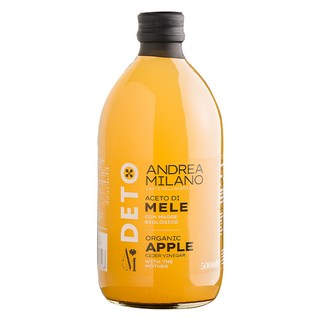 안드레아밀라노 유기농 애플 사이다 비니거 사과식초, 500ml, 1개