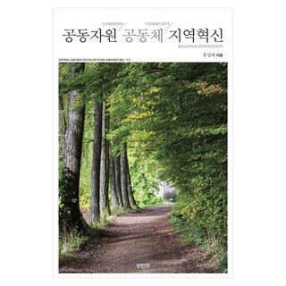 공동자원 공동체 지역혁신, 홍성태, 진인진