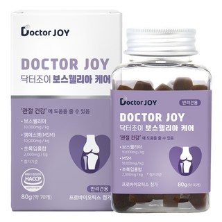 닥터조이 강아지 케어 영양제, 70정, 뼈/관절강화, 1개