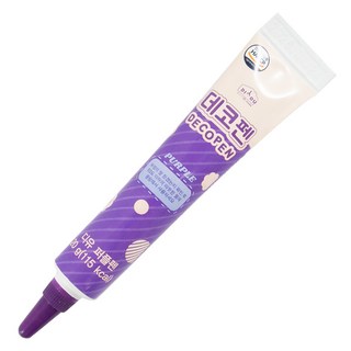 디유 데코펜 퍼플, 20g, 1개