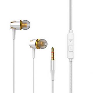 주닉스 ZNS-B6 이어폰 화이트 골드