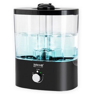 키친아트 렉스 통세척 초음파 가습기 4L, KP-16H, 블랙