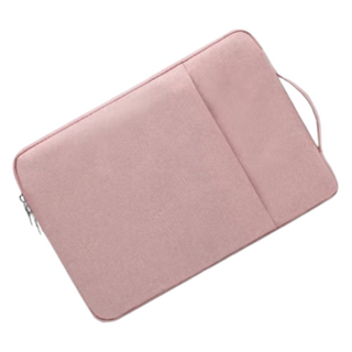 프리리빙 노트북 슬리브 테블릿 방수 얇은 수납 가방 34.5 x 24 cm, 핑크, 1개