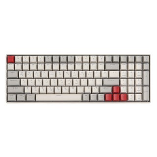 지클릭커 저소음 유무선 블루투스 기계식 키보드 레트로 레드 SPK100 저소음 적축 상품 이미지