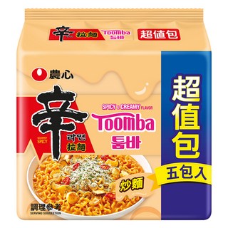 NONGSHIM 農心 辛拉麵 辣白醬風味 137g, 5包