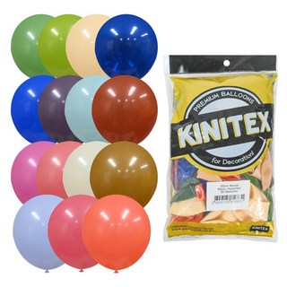 Party Club 레트로 풍선 30cm 50p, 혼합, 1개