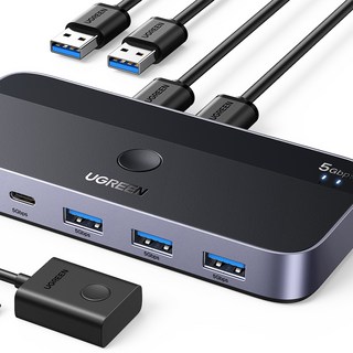 유그린 고급형 KVM USB3.0 전용 스위치 멀티허브 CM662 1개 상품 이미지