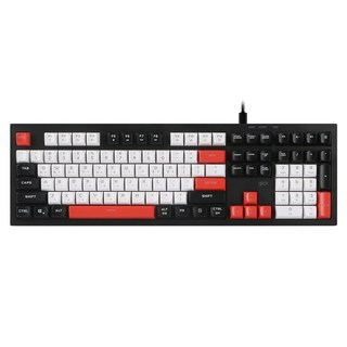 지클릭커 오피스프로 사일런스 M RGB 무소음 방수 유선 키보드, Poker, OPK50, 제조사축