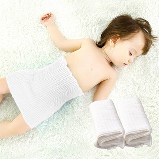 조이멀티 아동용 포근 코튼 주름 밴딩 배 가리개 ONE SIZE 2p