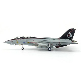 1/200 F-14A VF-154 黑騎士戰鬥機壓鑄模型 HG366597GY, 灰色, 1個