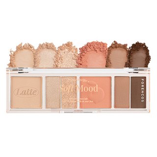 포렌코즈 소프트 무드 아이 팔레트, 01 피치라뗴, 1개 아이섀도우 포렌코즈 소프트 무드 아이 팔레트, 01 피치라뗴, 1개 아이섀도우
