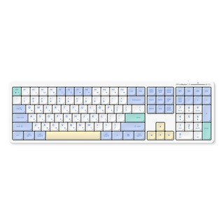 한성컴퓨터 Office Master 3모드 저소음 펜타그래프 유무선겸용 일반형 키보드, Meringue, GK698, 제조사축