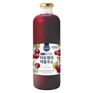 자연원 100% 유기농 타트체리 착즙주스, 1L, 1개