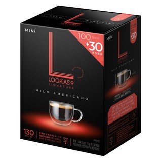 루카스나인 시그니처 마일드 아메리카노, 1.15g, 130개입, 1개