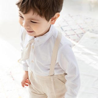 타티네쇼콜라 유아용 BC 레브 멜빵 정장 상하의 세트