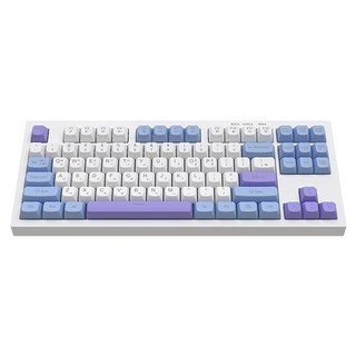 COX 저소음 키보드, White plate With 3color, CMK87, 멤브레인