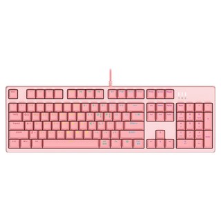 앱코 카일 광축 V2 LED 게이밍 기계식 유선 키보드, 핑크, K660S V2, 갈축