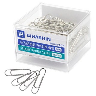 화신 대형 클립 50mm, 1개, 100개입