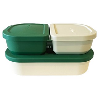 슈슈아띠 도시락통 700ml + 300ml x 2p 세트