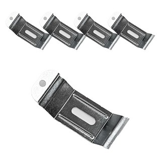 더원홈데코 우드블라인드 브라켓 6.3 x 2.5 cm, 5개, 메탈