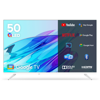 이노스 4K UHD QLED TV 화이트에디션, 127cm(50인치), 스탠드형, 고객직접설치