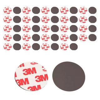 틴코 원형 고무자석 스티커 25 x 2 mm, 50개