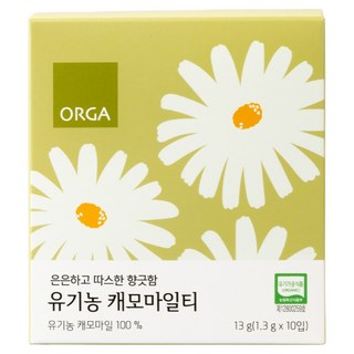 올가홀푸드 유기농 캐모마일티, 1개, 10개입, 1.3g