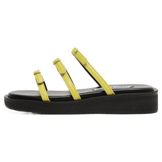 마크모크 여성용 리나 슬림 스트랩 슬라이드 샌들 3cm