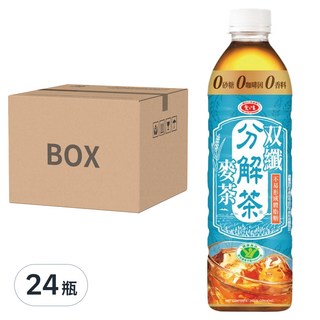 愛之味 分解茶双纖麥茶, 24瓶, 590ml