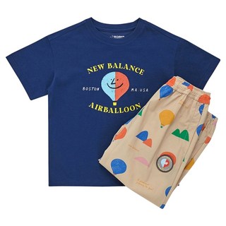 뉴발란스키즈 아동용 AIR BALLOON 알라딘 바지 상하의 세트