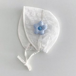 베베니즈 유아용 입체플라워 썬햇 보넷모자
