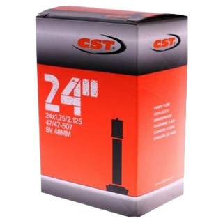 씨에스티 펠레스포츠 자전거 슈레더 튜브 48mm 7031, 1개