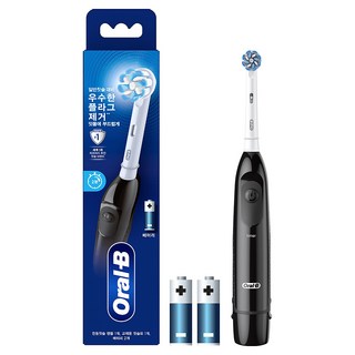 오랄비 DB5 배터리 전동칫솔, 3750, 블랙, 1개