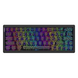 COX PBT 8K 래피드 트리거 무소음 아마겟돈 에디션 유선 텐키리스 키보드, Black, CMK63R_아마겟돈, 마그네틱축(자석축)
