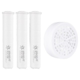 아쿠아듀오 블라썸 샤워기 PLA 리필필터 3p + 헤드필터 세트, 1개