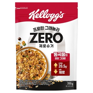 켈로그 프로틴 그래놀라 제로슈거, 350g, 1개