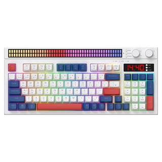 앱코 3모드 LED 디스플레이 유무선 키보드