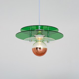 히트조명 레이븐 1등 펜던트 조명 D31369, 그린