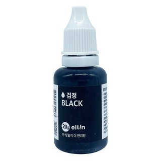엘틴 푸드칼라 식용색소 진한 검정, 20g, 1개