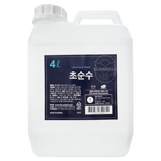 블로웨일 금성이엔씨 KSENC 초순수, 4L, 1개
