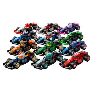 LEGO #71049 人偶包系列 F1 收藏賽車 F1 Collectible Race Cars, 款式隨機, 1盒