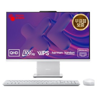 레노버 2025 아이디어센터 AIO 27IRH9 코어i5 인텔 13세대, Cloud Grey, 32GB, 512GB, WIN11 Home, F0HM00QKKR