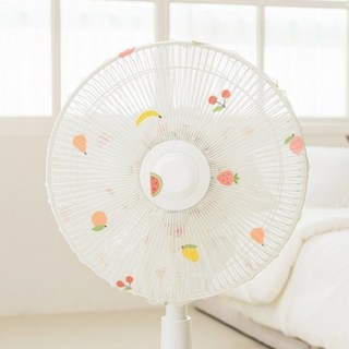 The Zari 束口式電風扇防護罩, 水果圖案, 2個, 電風扇安全防護，居家安全必備