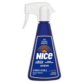 스카트 나이스웨더 탈취제 페어앤프리지아 본품, 1개, 380ml