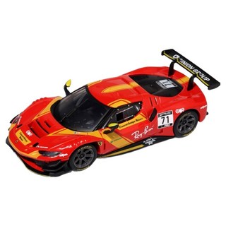 bbUrago 1:43法拉利賽車模型 鐵製玩具車 296 GT3, 紅色, 1個