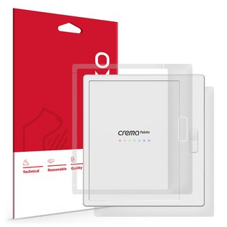 스코코 크레마 팔레트 무광 전면 후면 외부보호필름 세트