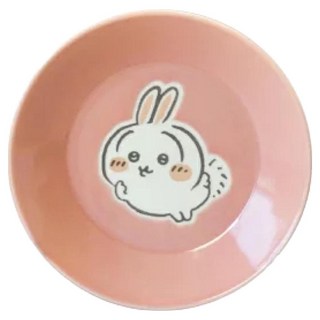yamaka 山加商店 吉伊卡哇 Chiikawa 陶瓷盤 13.5cm 烏薩奇 可愛卡通陶瓷點心盤, 1個, 13.5 x 2.5cm