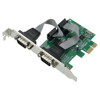 Comsmart PCI Express卡 RS232 2埠 PCIe x1 DB9 串列多工器 SW561, 1個