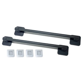 홈튜디오 무타공 수건걸이, 그레이, 2개