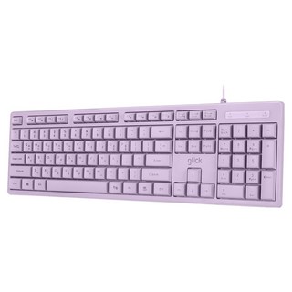 지클릭커 유선 OFFICEPRO 슬림 키보드